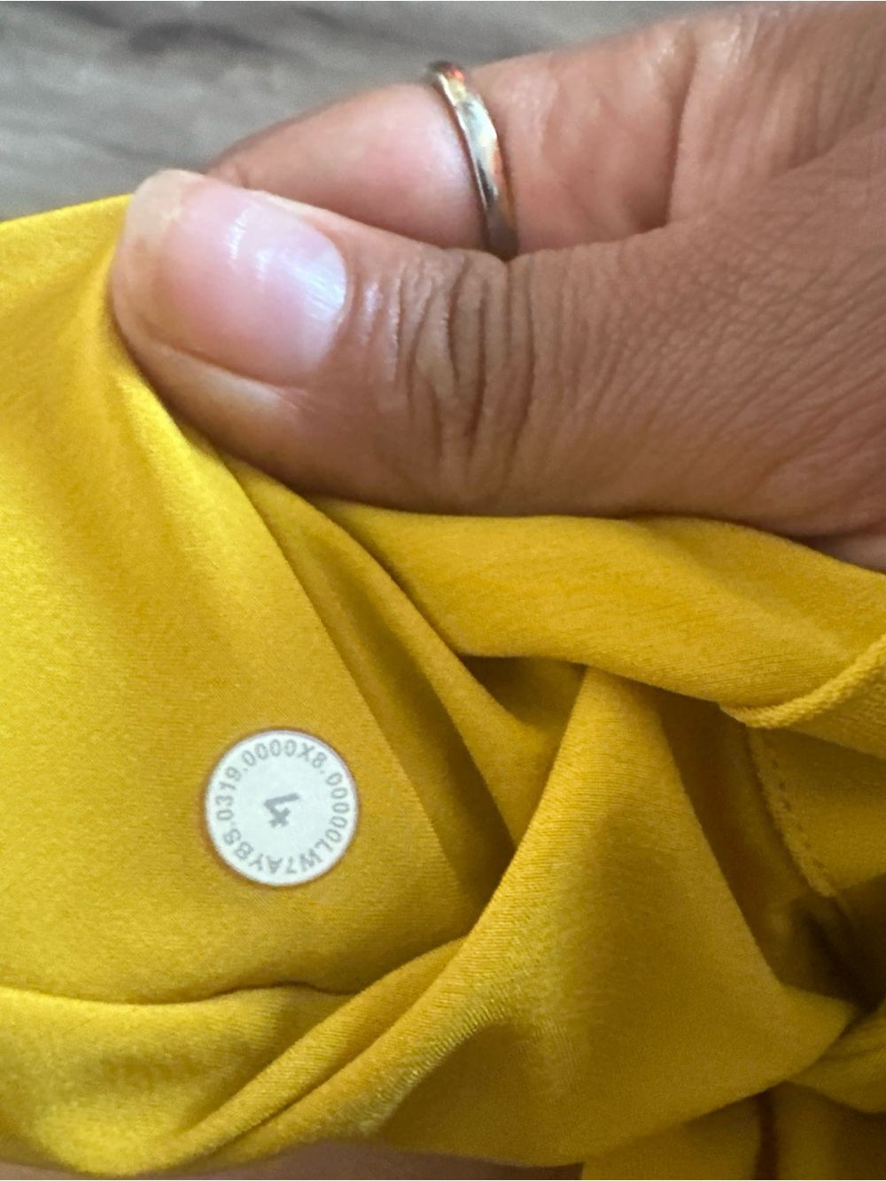 lululemon athletica Mustard Yellow Drawstring Waist Skirt